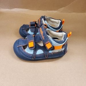 Momo Baby Toddler Leather Sandals Size 4.5
